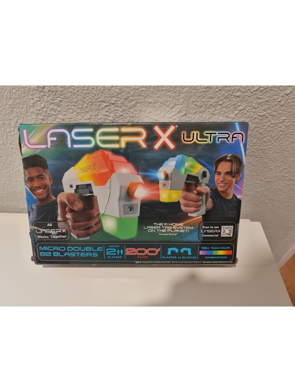 Laser X Ultra Micro Double B2 Blasters Toy Set
